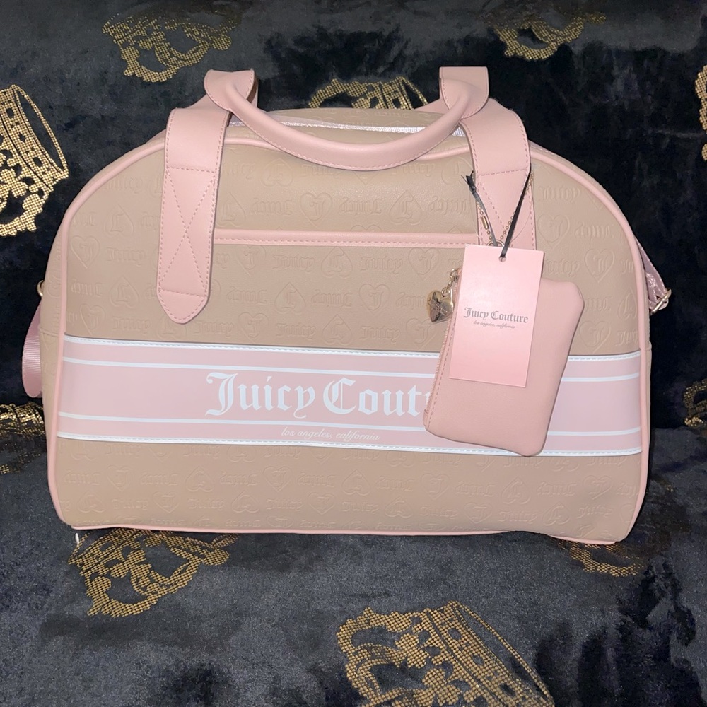 NWT Juicy Couture Cafe Fashionista Rosie Weekender